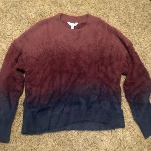 Fuzzy Ombré Sweater 🦄